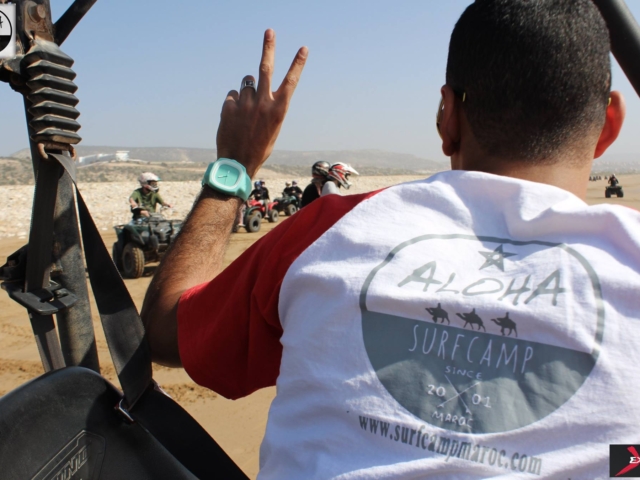 Excursion en quad avec Aloha surf camp maroc