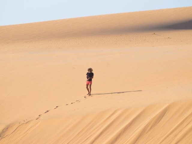 le petit désert à 40 minutes du surf camp , tentez l'aventure