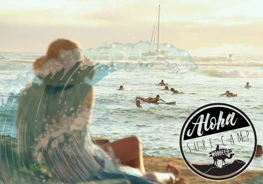Image contextuel On offre les meilleurs spots de surf.