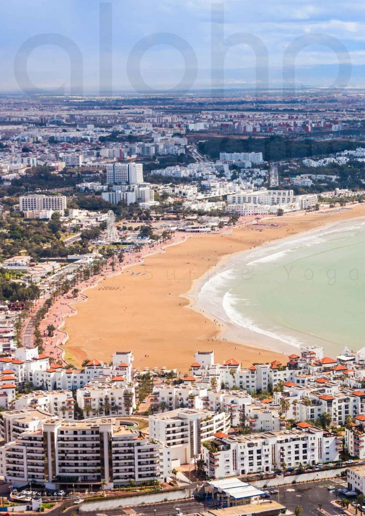 Vue sur agadir